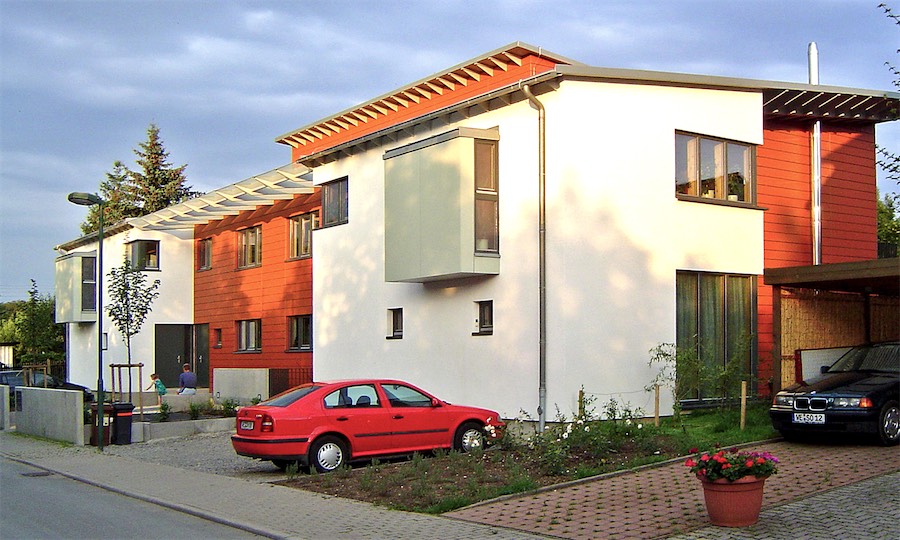 Neubau Passivhaus-Wohnanlage in Weimar