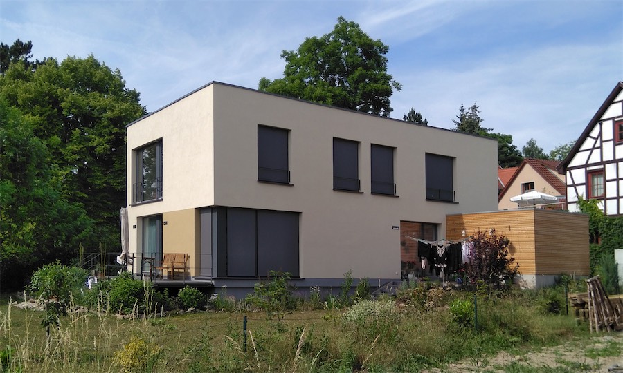 Zweifamilien-Passivhaus G, 2014 Weimar