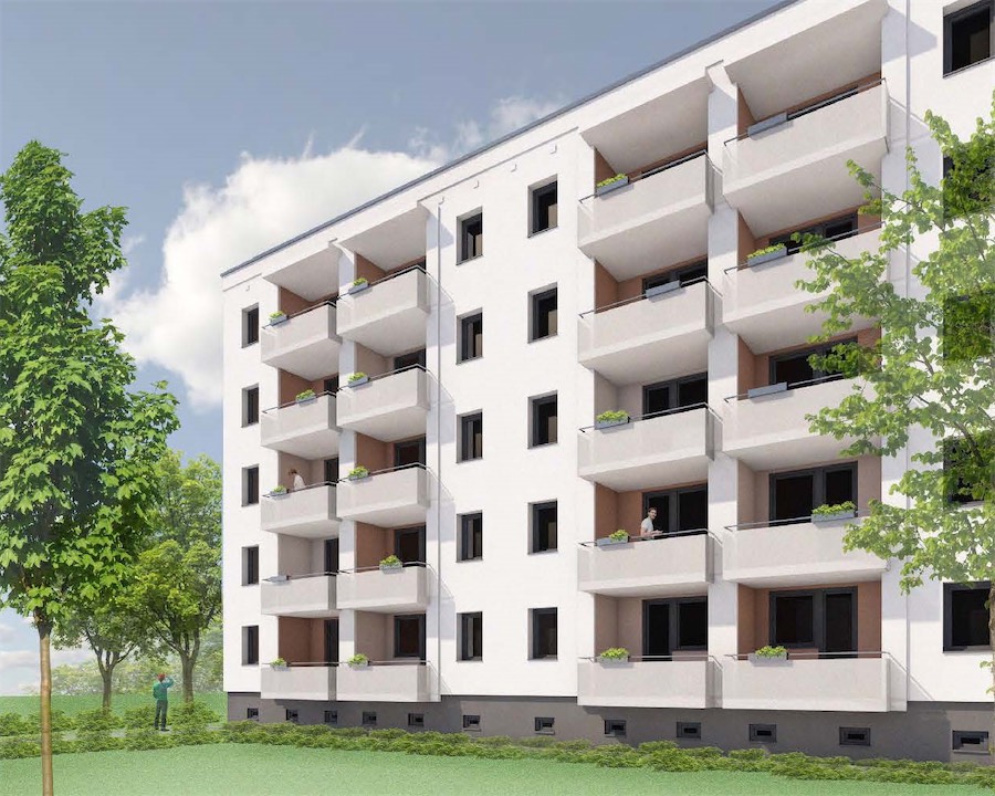 Plattenbausanierung, Schwerin-Krebsfördern, Perspektive